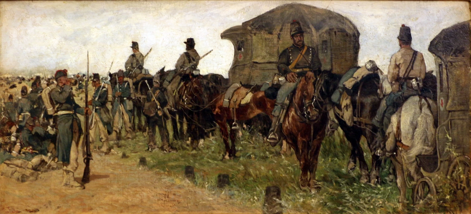 Grandi manovre - Galleria d’Arte Moderna, Milano